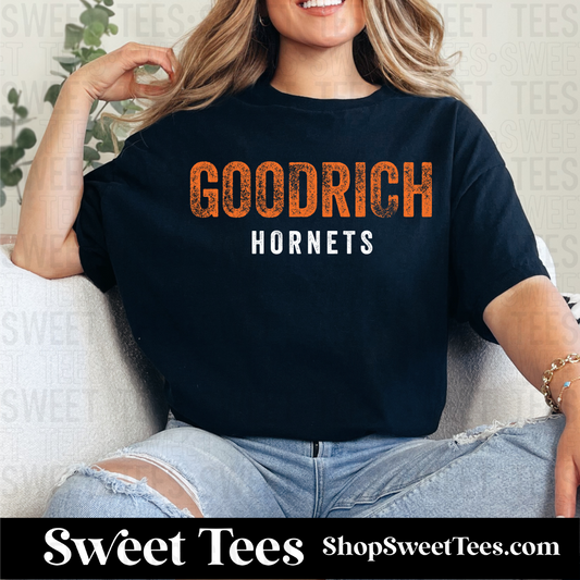 Goodrich Vintage Rough Text 142 tee