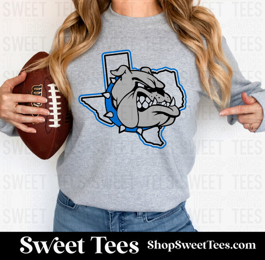 CYS Bulldog Texas Sweatshirt