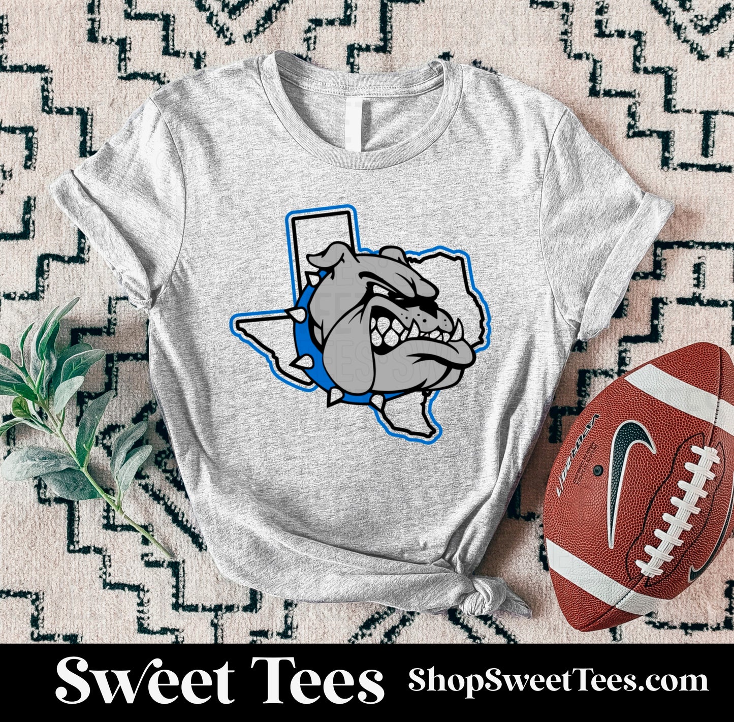 CYS Bulldog Texas tee