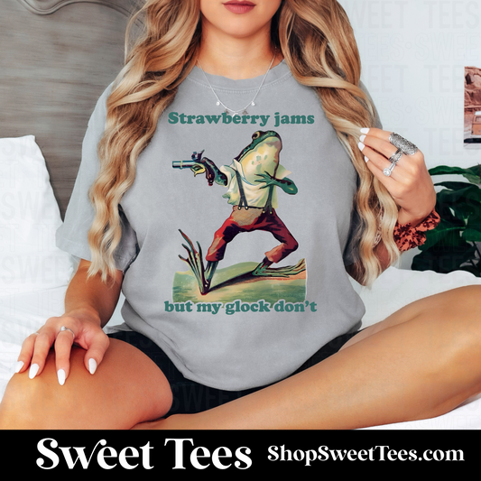 Strawberry Jams Frog tee