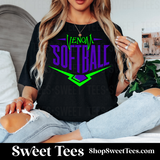 Venom Softball 003 tee
