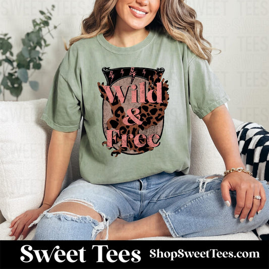 Wild & Free tee
