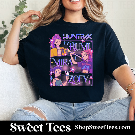 KPOP Halftone tee
