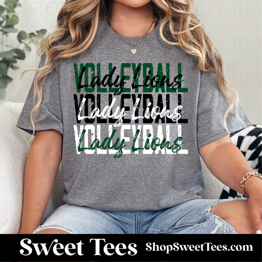 Lady Lions Volleyball Spirit 053 tee