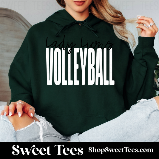 Lady Lions Volleyball 092 Hoodie