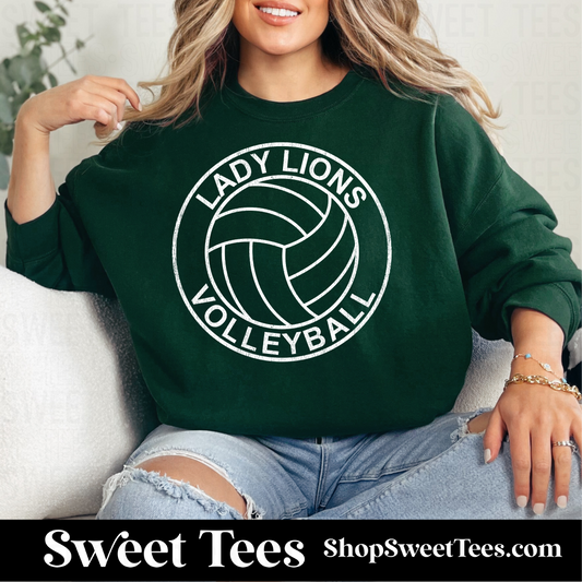 Lady Lions Volleyball Old School 149 Sweatshirt