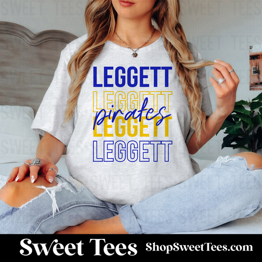 Leggett Repeating Outline 052 tee