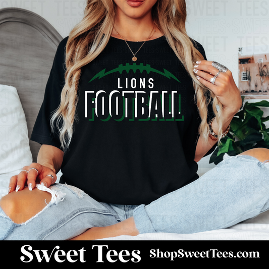 Lions Football 003 tee
