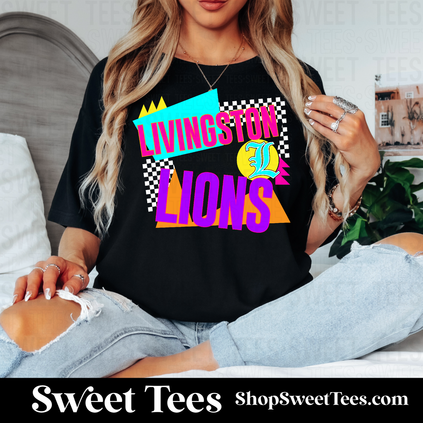 Lions Funky Retro 069 tee