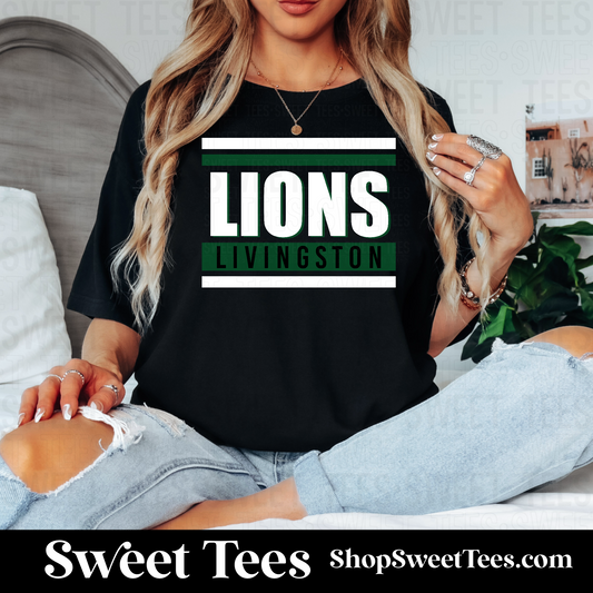 Lions Impact Lines 077 tee