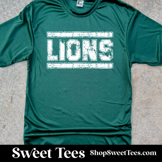 Lions Grunge 079 Drifit tee