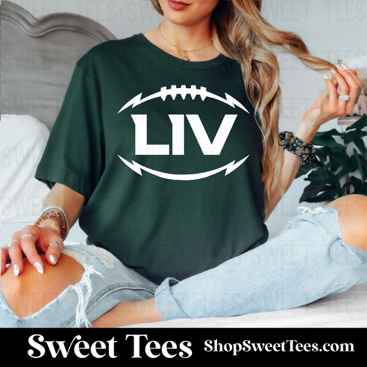 LIV Football 087 tee