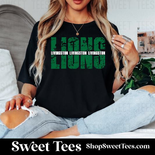 Lions Grunge Split Spirit 088 tee