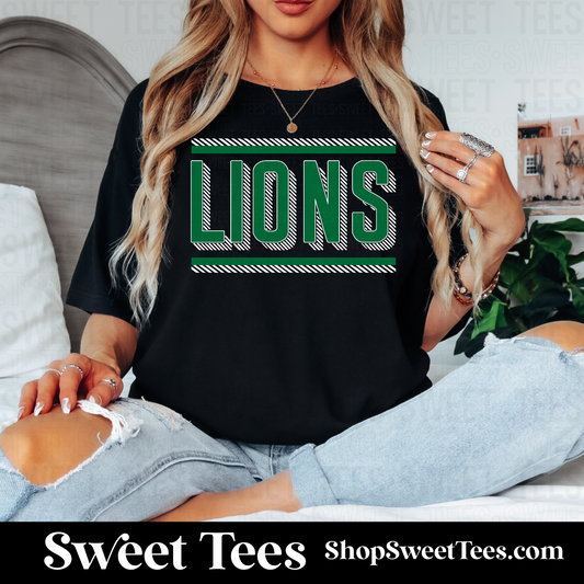 Lions Slanted 093 tee