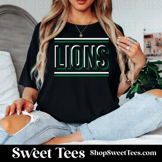 Lions 2Tone 095 tee