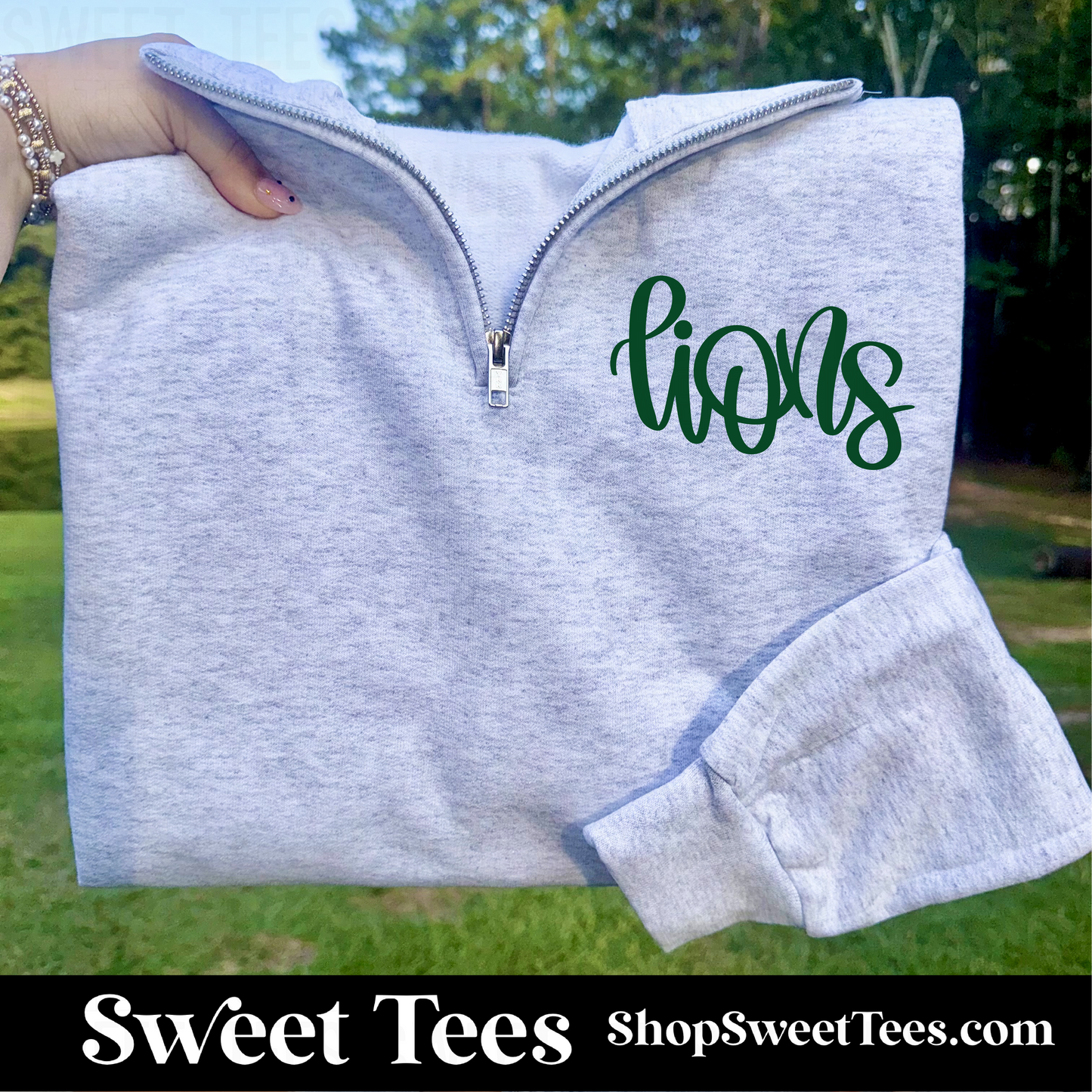 Scripty Lions 400 Quarter Zip Pullover