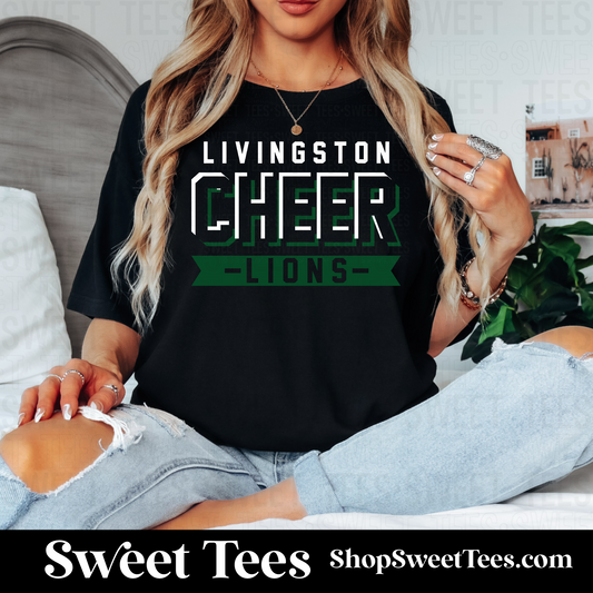 Lions Cheer 002 tee