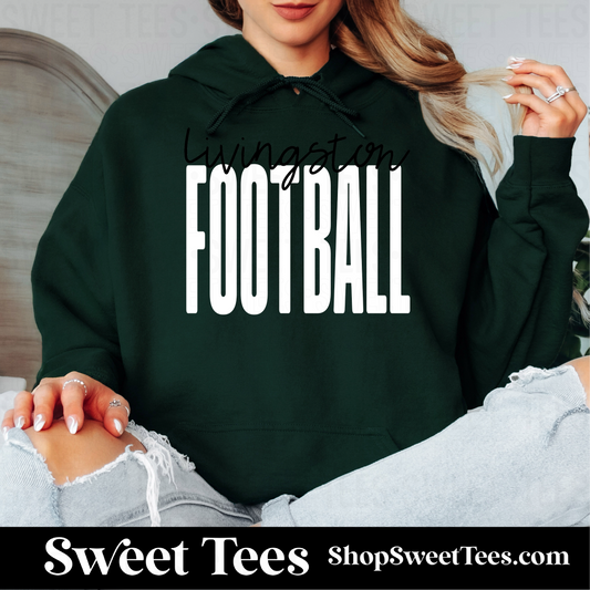 Livingston Lions Football 092 Hoodie