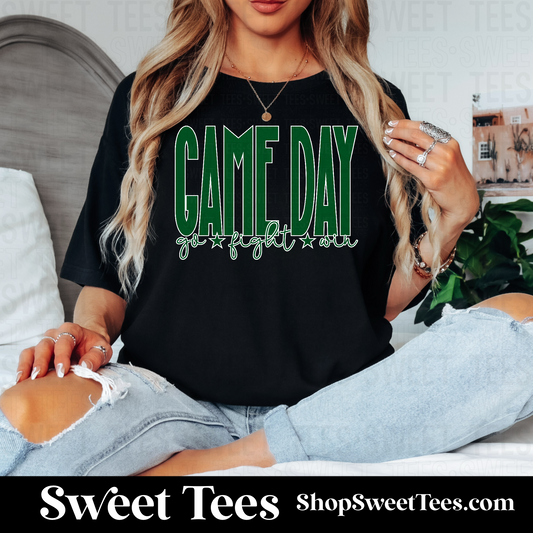 Green Game Day 160 tee