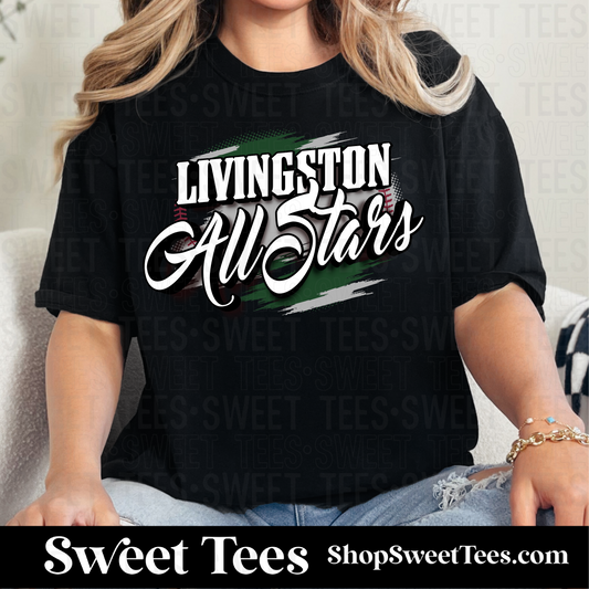 Livingston All-Stars Sportswave tee