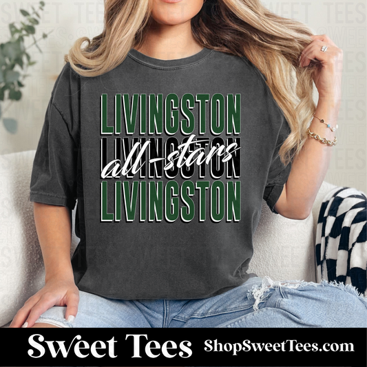 Livingston All-Stars Stacked 130 tee