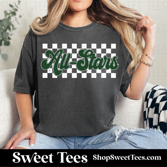 All-Stars Checker tee - Pepper