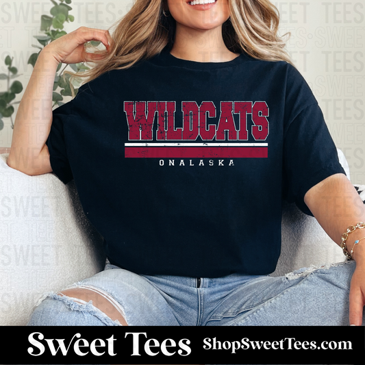 Onalaska Grunge Lined 083 tee