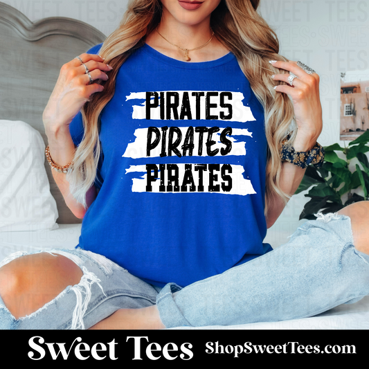 Pirates Grunge Mascot 105 tee