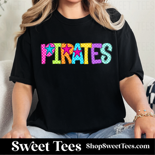 Pirates Preppy Checker 131 tee