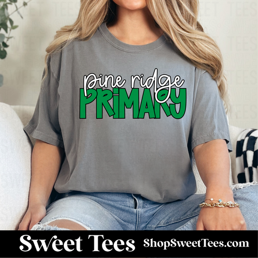 Pine Ridge Primary Preppy Spirit 152 tee - Comfort Colors