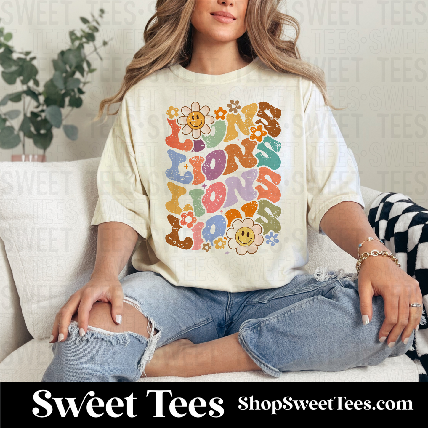 Retro Lions tee
