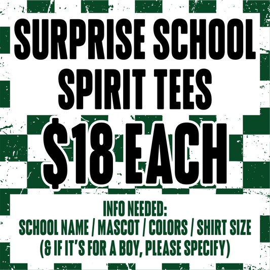 Surprise School Spirit tee