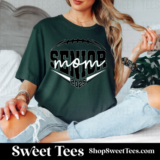 Senior Football Mom tee