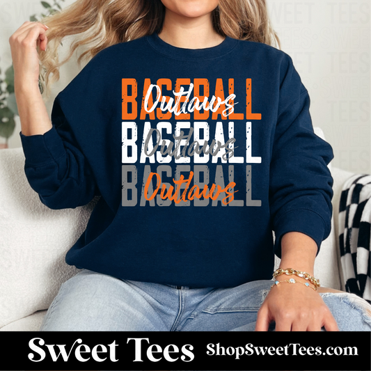 SETX Outlaws Baseball 053 Sweatshirt