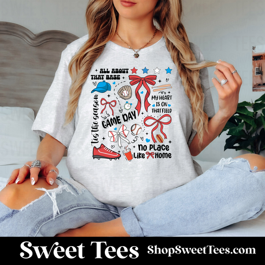 All About That Base Bow tee