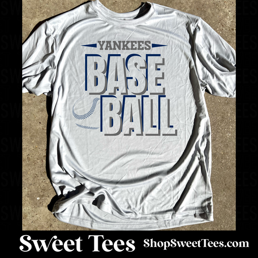 Yankees Baseball 002 Drifit tee