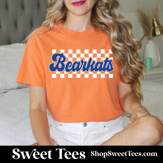 SHSU Bearkats Checker tee - Orange