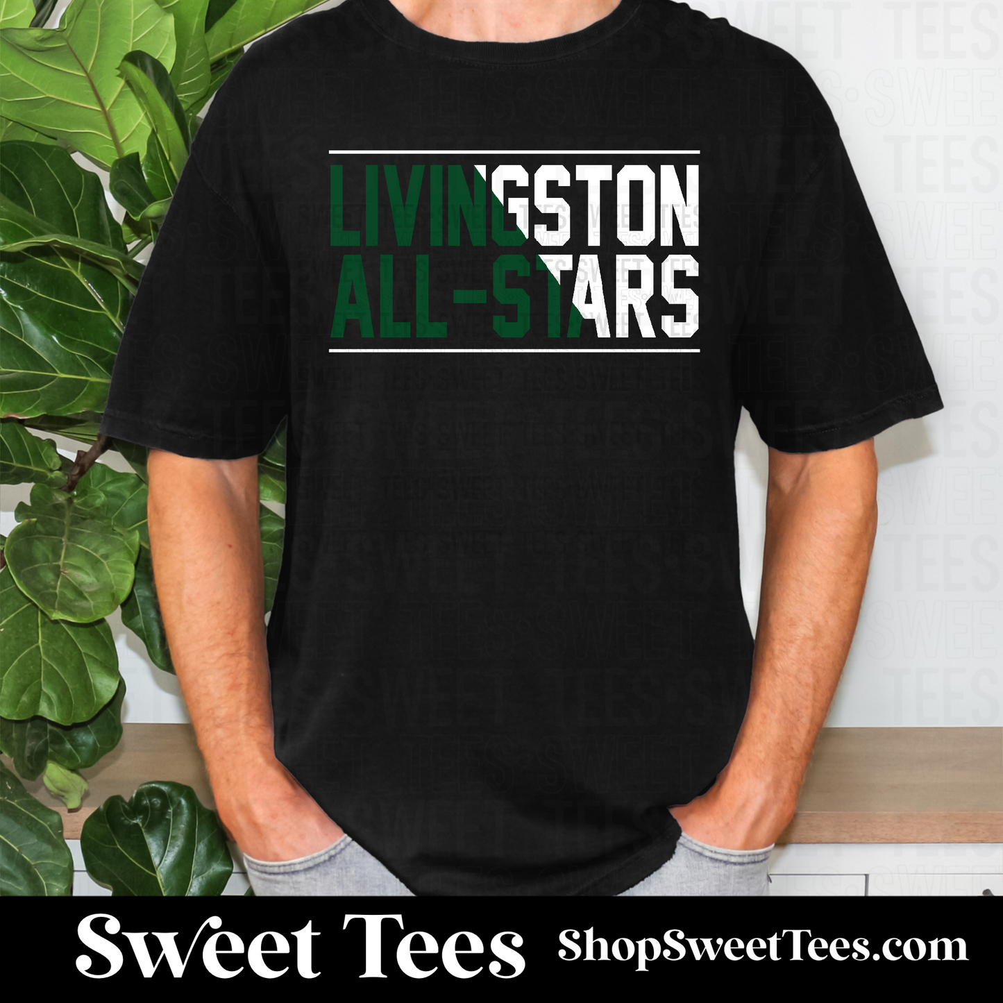 Livingston All-Stars Invert tee - Black