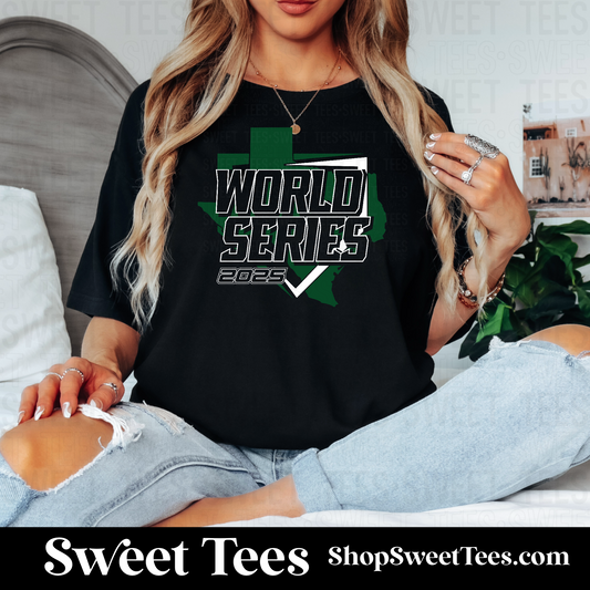 Texas World Series 2025 tee