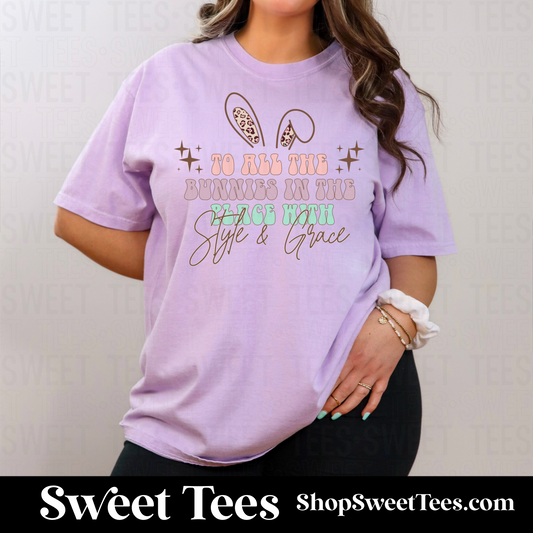 All the Bunnies in the Place tee