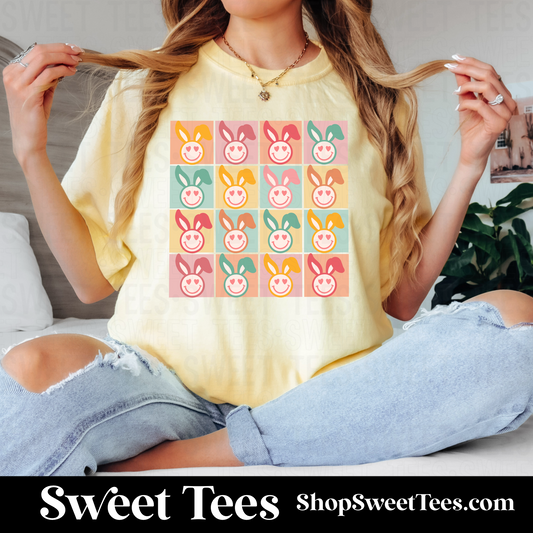Multicolor Bunnies tee