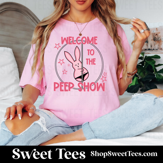 Welcome to the Peep Show tee
