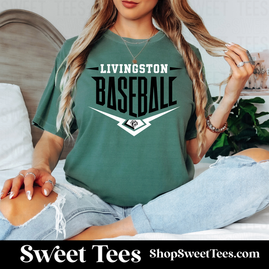 Lions Baseball 002 tee