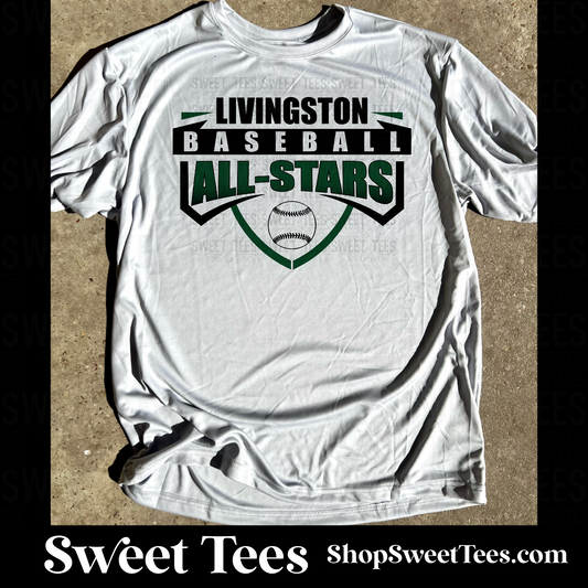 Livingston All-Stars Display Plate Drifit tee
