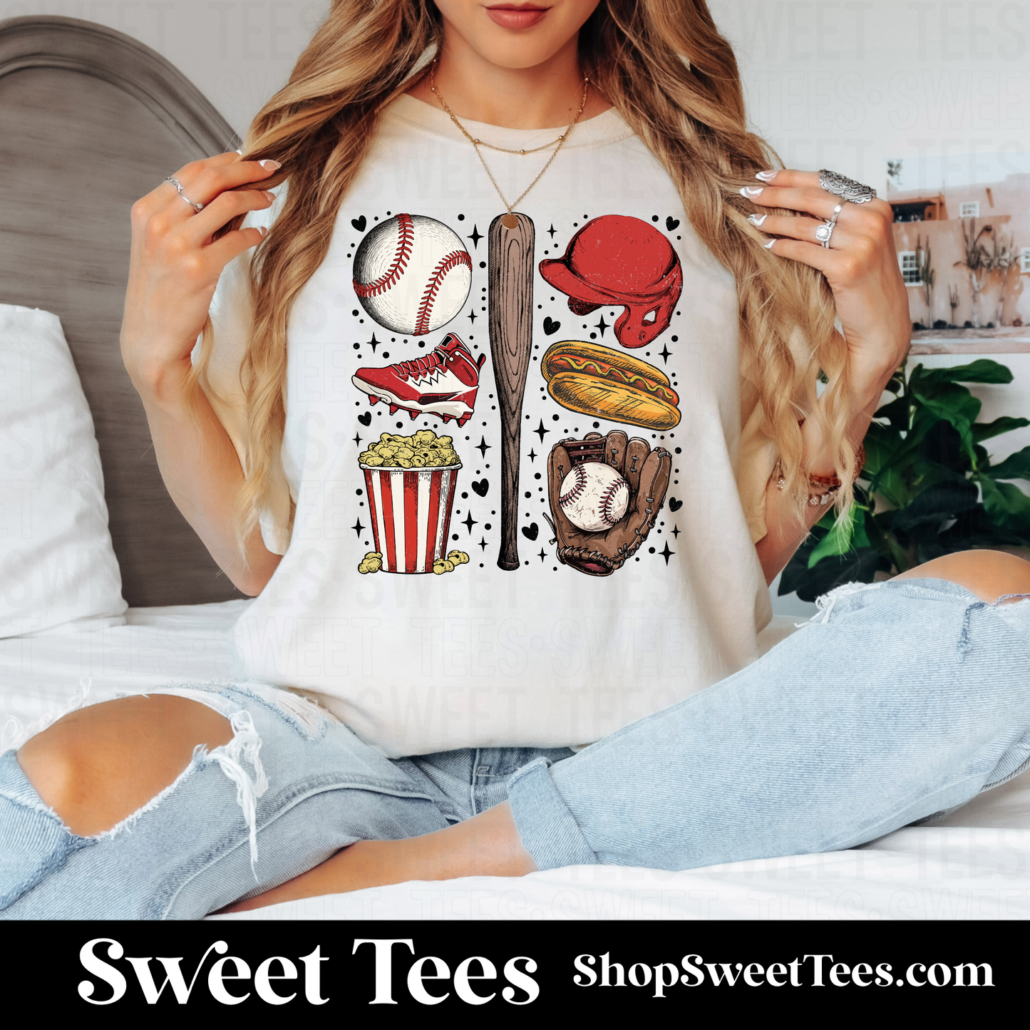 Vintage Baseball Clips tee