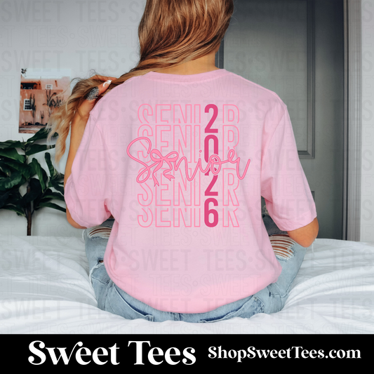 Senior 2026 Bow tee