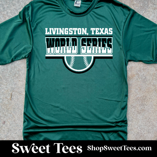 Livingston World Series Drifit tee