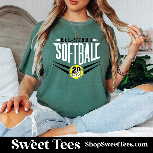 Livingston Softball All-Stars 002 tee - CC