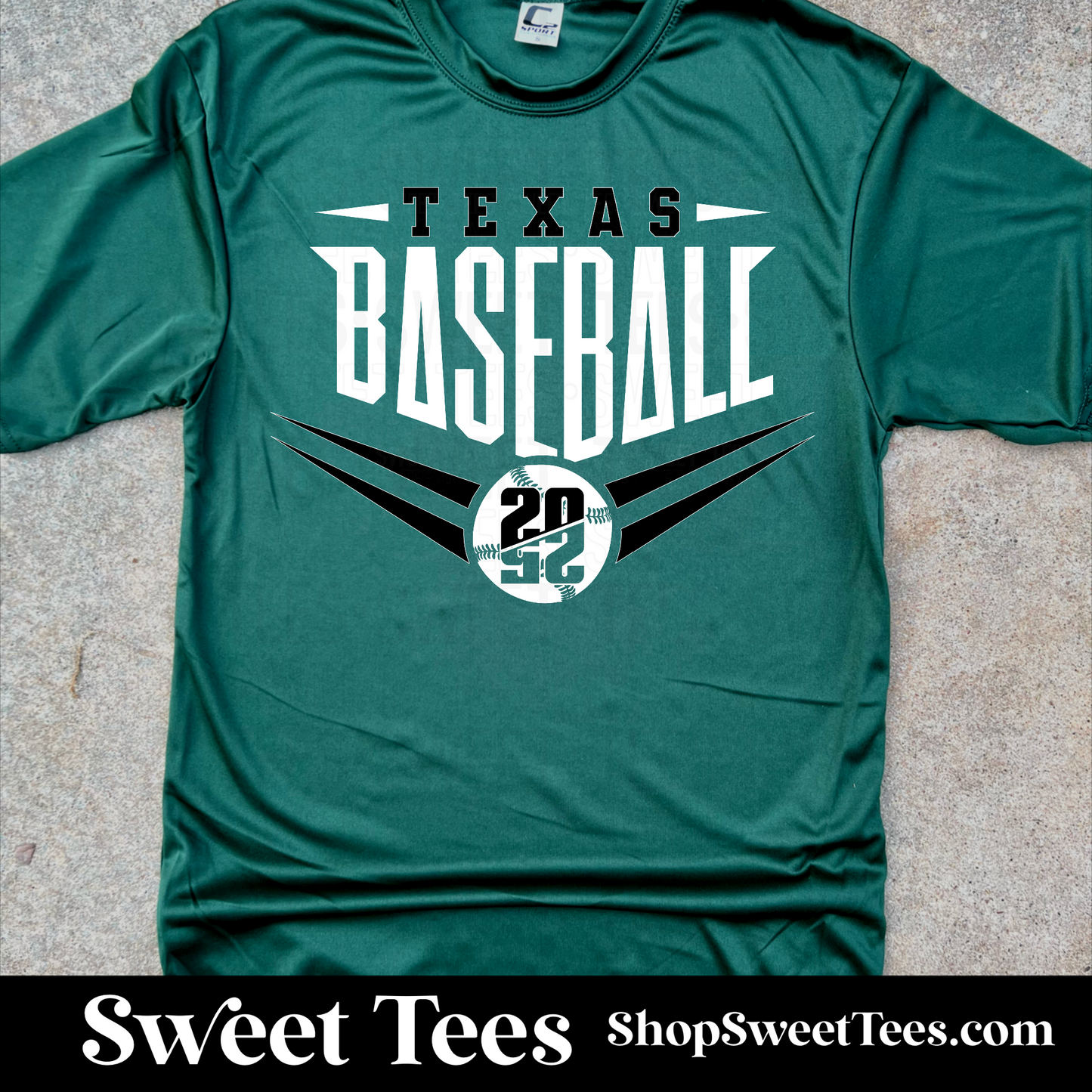 Texas Baseball 002 Drifit tee
