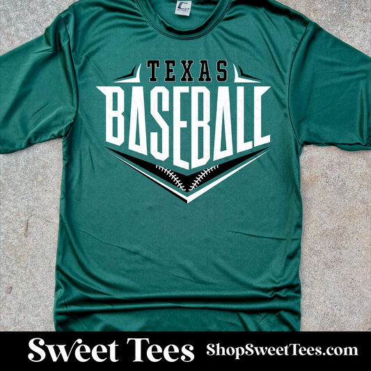 Texas Baseball 003 Drifit tee